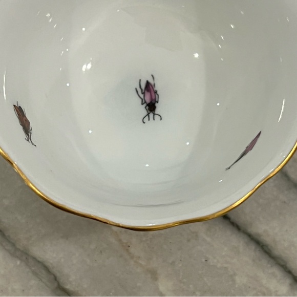 Herend Rothschild Small Footed Trinket Bowl - Picture 11 of 15